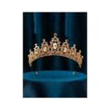 Cumpara ieftin Diadema (Coronita) Aurie pentru Mireasa cu Strasuri si Pietre - 606266