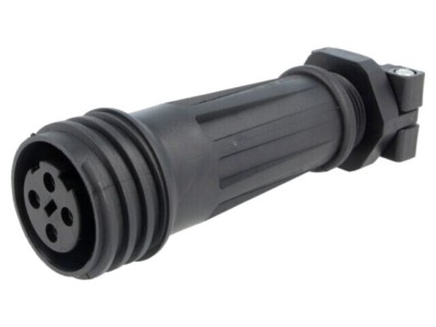 Conector circular mufă mamă 4 pini 32A 600V BULGIN Buccaneer PXA921/04/S foto