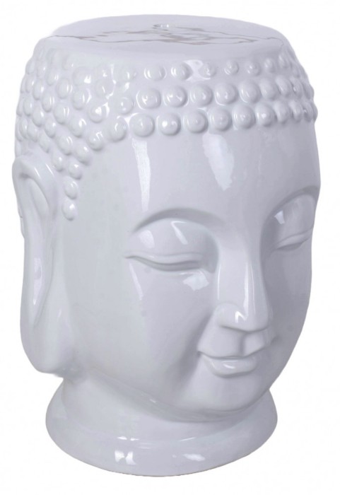 Scaun ceramica asiatica cap de Buddha PIN013