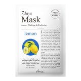 Cumpara ieftin Masca cu lamaie si vitamina C, 7Days Plus, 1 bucata, Ariul