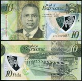 Botswana 2020 - 10 pula, necirculata - polimer