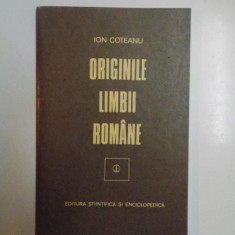 ORIGINILE LIMBII ROMANE de ION COTEANU , 1981
