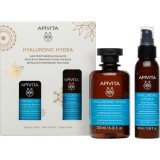 Apivita Hyaluronic Hydra Hair Moisturizing Delights set cadou pentru hidratare si stralucire