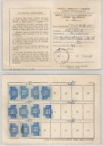 Romania, Carnet de abonat radio-televizor-radioficare, 1981