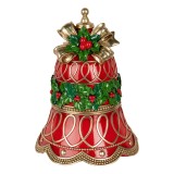 Cumpara ieftin Clopotel Craciun polirasina multicolora &Oslash; 32x41 cm