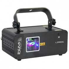 Laser cu lumina verde grafic 60mw dmx