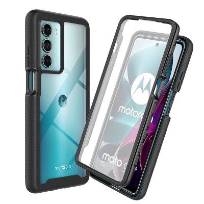 Husa telefon Motorola Moto G200 5G / Edge S30 5G + Folie - Techsuit Defense360 foto