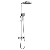 Sistem de Dus cu Para si Pipa Sub Forma de Cascada Lemark Tropic LM7005C Crom