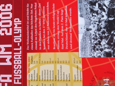 GERMANIA - FDC + MONEDA PROOF - 10 EURO 2004, CAMPIONATUL MONDIAL DE FOTBAL 2006 foto