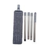 Cumpara ieftin Pamatuf extensibil pentru praf, din polipropilena, coada din 4 buc, gri, 380 x 100 mm