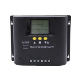 Controler solar MPPT 60A cu afisaj LCD, 12V/24V/26V/48V, 7 moduri de functionare, Elmhurst
