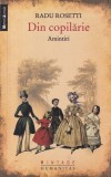 Radu Rosetti - Din copilarie. Amintiri
