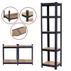 Raft robust 180x40x40 cm 150 kg negru