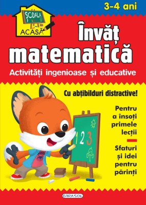 Scoala acasa - Invat matematica 3-4 ani foto