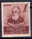 1952 - Zilele medicale, I.P. Pavlov, neuzat