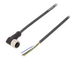 Cablu Conectare M12 5 pini Unghi 5m 60VAC 4A PUR