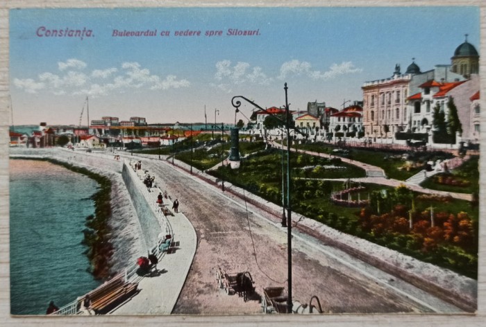 Constanta, Bulevardul cu vedere spre silozuri// CP