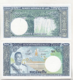 bnk bn Laos 200 kip (1963) unc