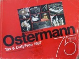 Ostermann. Tax and DutyFree 1987. The world's leading mailorder house for diplomats (coperta putin uzata)