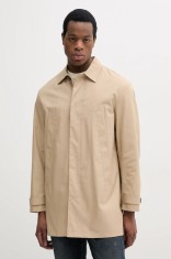 United Colors of Benetton palton barbati, culoarea bej, de tranzitie, 21NCUN04I