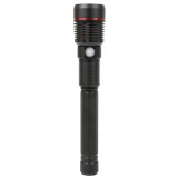 Lanterna PNI Adventure F450 din aluminiu cu focus si functie BOOST, led 20 W, 1500 lm pana la 450 m, IPX5, power bank cu iesire USB, incarcare prin mi