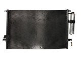Condensator climatizare Chevrolet Lacetti, 03.2005-2009, Nubira, 07.2003-2009, motor 1.4, 70 kw benzina, full aluminiu brazat, 645(590)x395x17 mm, cu