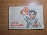Revista pentru copii - arici pogonici - noiembrie 1959 - poezii , cantece,jocuri ,benzi desenate,divertisment