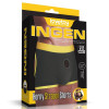 Boxeri Strap-On Horny Strapon Shorts Negru+Galben XL/XXL (94-106cm) Lovetoy, Silicon, Fara Dildo, Unisex