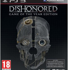 Joc PS3 Dishonored GOTY Game of the year edition (PS3) disc aproape nou