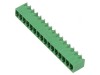 Conector regletă deconectabilă tată drept