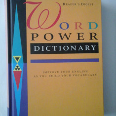 WORD POWER DICTIONARY - READER'S DIGEST