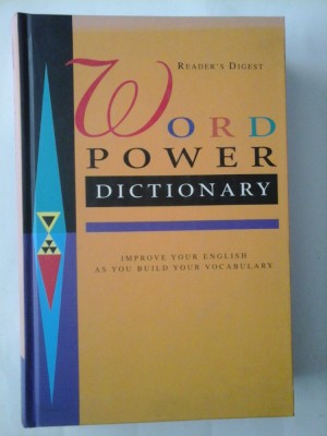 WORD POWER DICTIONARY - READER&amp;#039;S DIGEST foto