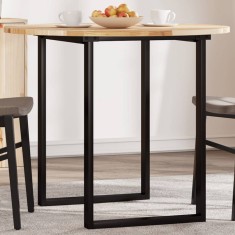 vidaXL Blat de masă rotund, &Oslash;90x2 cm, lemn masiv de acacia 4008687