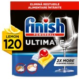 Detergent capsule pentru masina de spalat vase Finish Ultimate All in 1, Lemon, 120 spalari