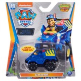 Masinuta cu figurina Paw Patrol True Metal, Chase, 20124747