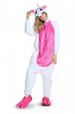 PJM44-25 Pijama intreaga kigurumi, model unicorn foto