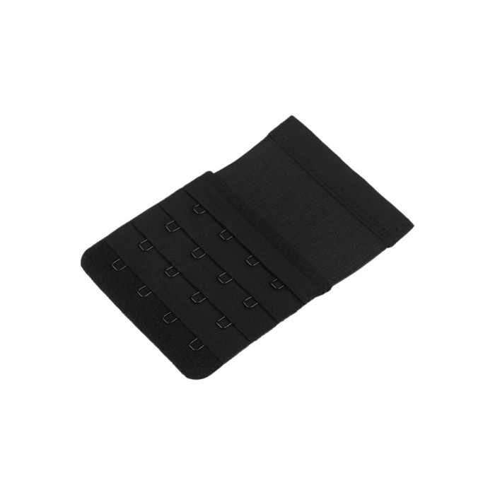 Prelungire elastica pentru sutien Crisalida, latime 70 mm, Negru