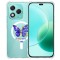 Husa antisoc pentru honor 400 lite airbag tpu, col&Egrave;uri ranforsate- butterfly albastru
