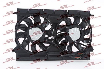 Ventilator radiator Audi Q5 16-, motor: 2.0 TDI, 2.0 Tfsi, 3.0 TDI, Mhev, SRLine, 80A121207A; 80A959455A foto