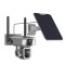 Camera Supraveghere Y7, 4G si WIFI 2K Ultra HD, trei lentile, 10X zoom optic, Incarcare Solara, Rotire Din Aplicatie, Rezistenta La Apa IP 66