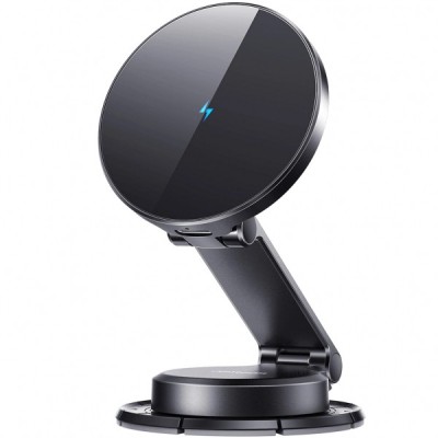 Incarcator Auto Wireless Joyroom JR-ZS408, 15W, 1.67A, Negru foto