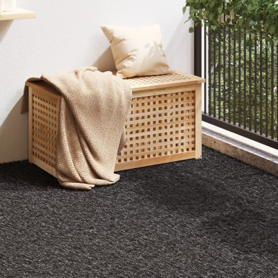 Gazon Artificial vidaXL Negru 1x15 m 40 mm foto