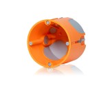 Doza aparat rigips ermetica adanca diametru:68mm adancime:62mm 850 C, VDE IP30