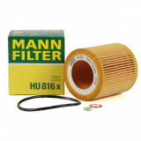 Filtru Ulei Mann Filter Bmw Seria 5 F07 2009-2017 Grand Turismo HU816X, Mann-Filter