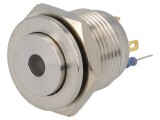 Comutator Anti-Vandalism Galben SPST-NO 2A 36VDC IP65