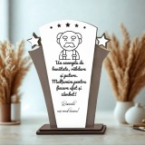 Trofeu Personalizat pentru Bunic , cu Mesaj Emotionant Premium Awards