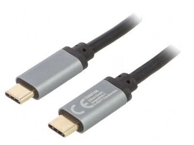Cablu USB 3.2 Power Delivery 1,5m Negru foto