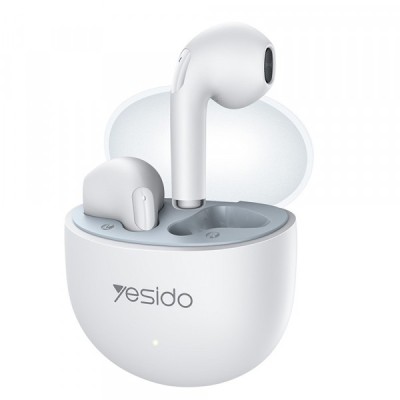 Handsfree Bluetooth Yesido TWS35, TWS, Alb foto