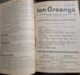 Colecție revista ION CREANGA / B&acirc;rlad - perioada 1912-1919 - 1000 pagini / 34 reviste