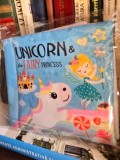 Unicorn &amp; the Fairy princess (Unicornul si Zana printesa - carte textila - limba engleza)